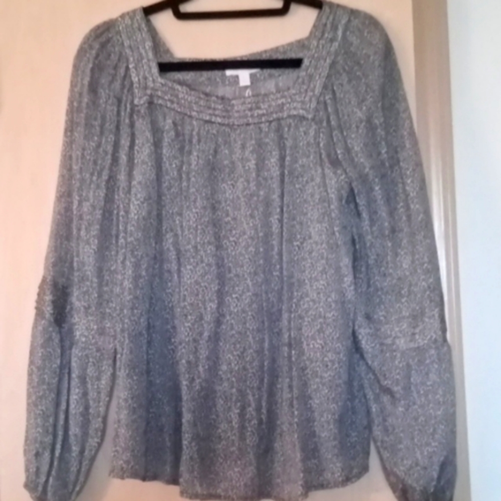 Long sleeve blouse